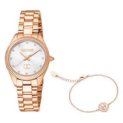 Just Cavalli Glam Chic Pacentro Amarillo Oro Plata Gris