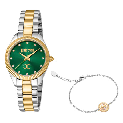 Just Cavalli SET Pacentro Dos Tonos YG Verde