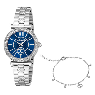 Just Cavalli SET Varenna Plata Azul