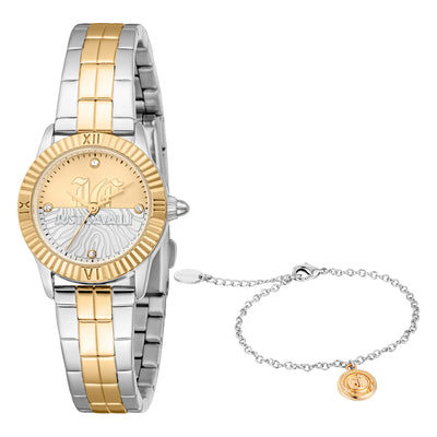 Just Cavalli SET Mini Raffinata Dos Tonos Oro Amarillo