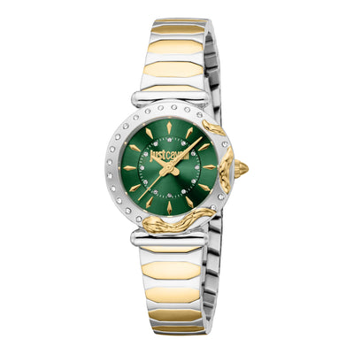 Just Cavalli Animalier Stella Snake Dos Tonos YG Verde