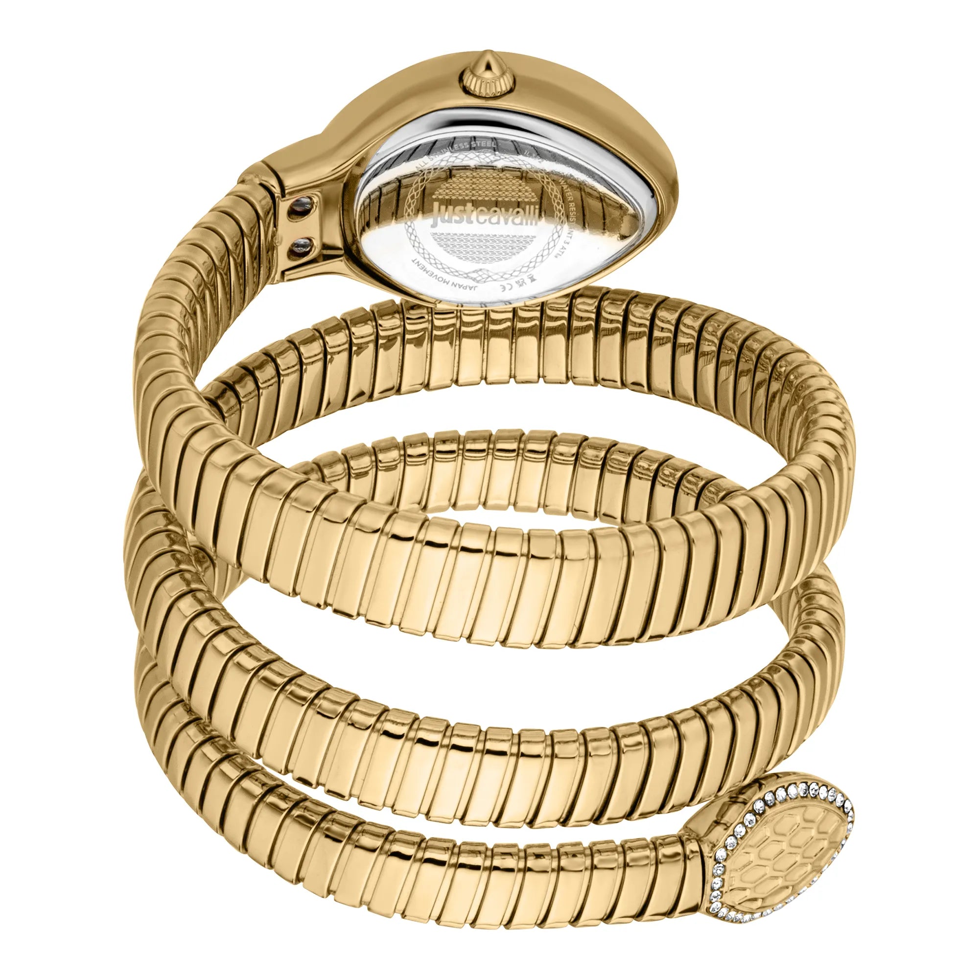 Just Cavalli Just Cavalli Signature Snake Carezza Yellow Gold Silver — immagine 2