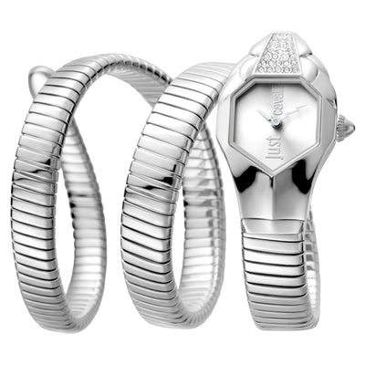 Just Cavalli Signature Snake Glam Plata