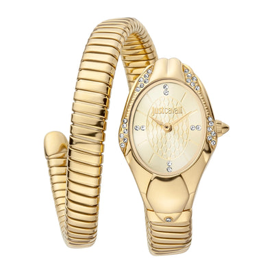 Just Cavalli Signature Snake Regali Oro Amarillo