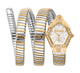 Just Cavalli Signature Snake Hipnotizantes Dos Tonos YG Plata