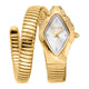 Just Cavalli Signature Snake feroz oro amarillo plata
