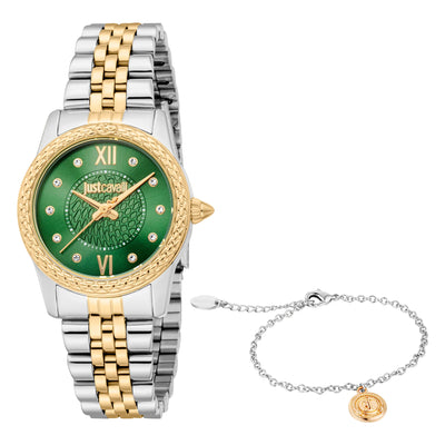 Just Cavalli SET Sublime Animalier Dos Tonos YG Verde