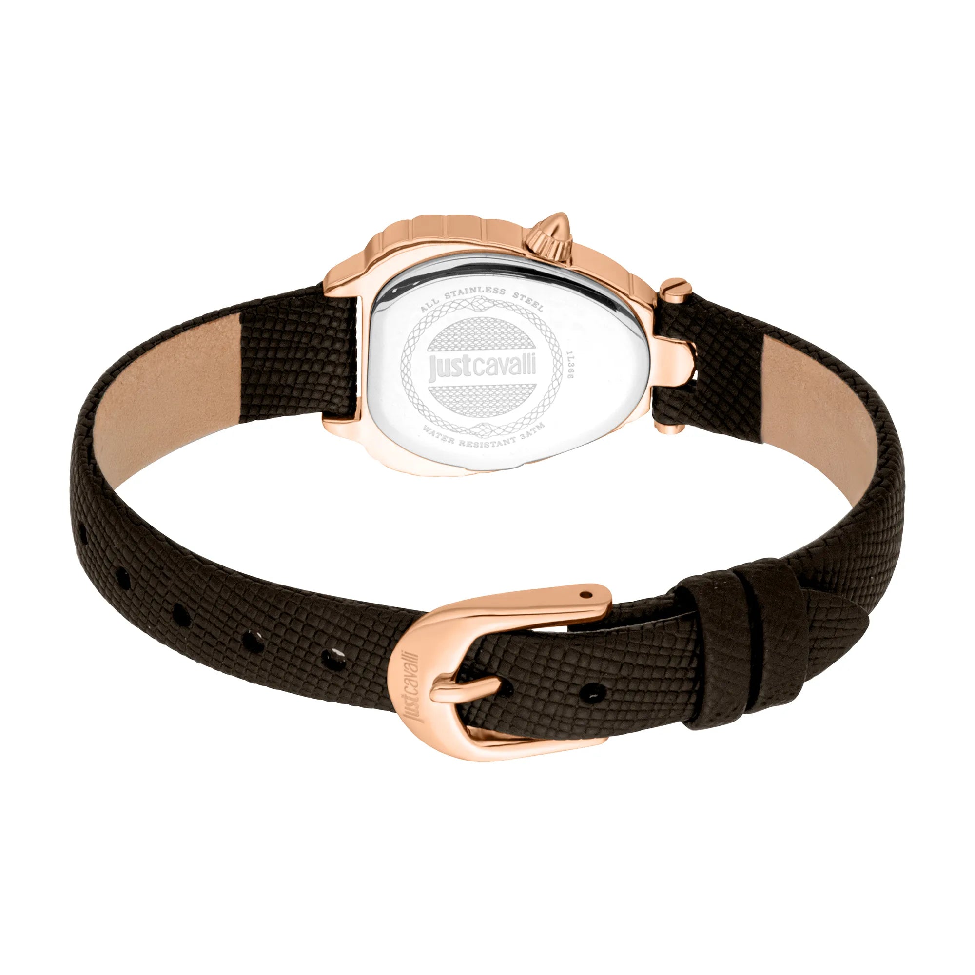 Just Cavalli Just Cavalli Animalier Perla Leather Brown RG — immagine 2