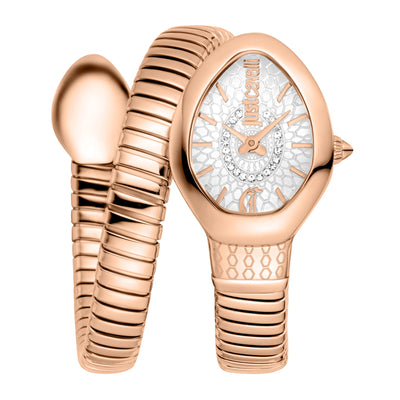 Just Cavalli Signature Snake Eclisse Oro Rosa Plata