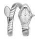 Just Cavalli Signature Snake Vetra Plata Gris