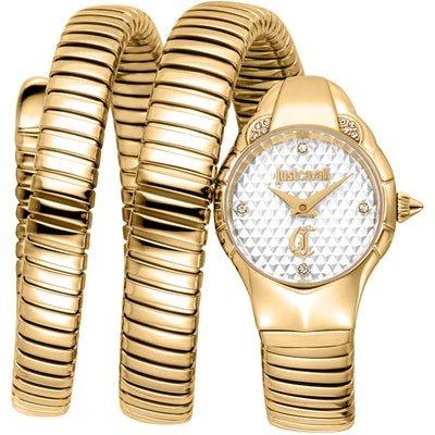 Just Cavalli Signature Snake Amanta Oro amarillo Plata
