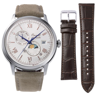 ORIENT Classic Bambino Sun & Moon RA-AK0808S